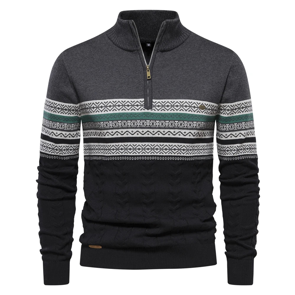 Gabriel - Pull Quarter Zip Classique