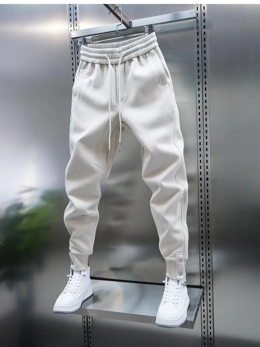 Mathis - Pantalon Décontracté Ajusté avec Poches