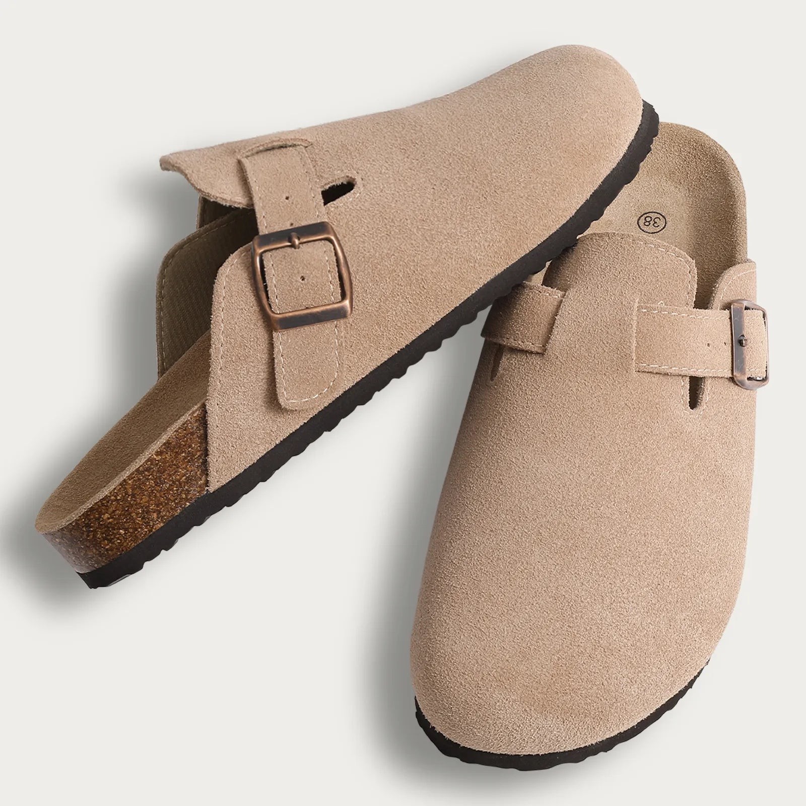 Laurent™ | Sabots en daim