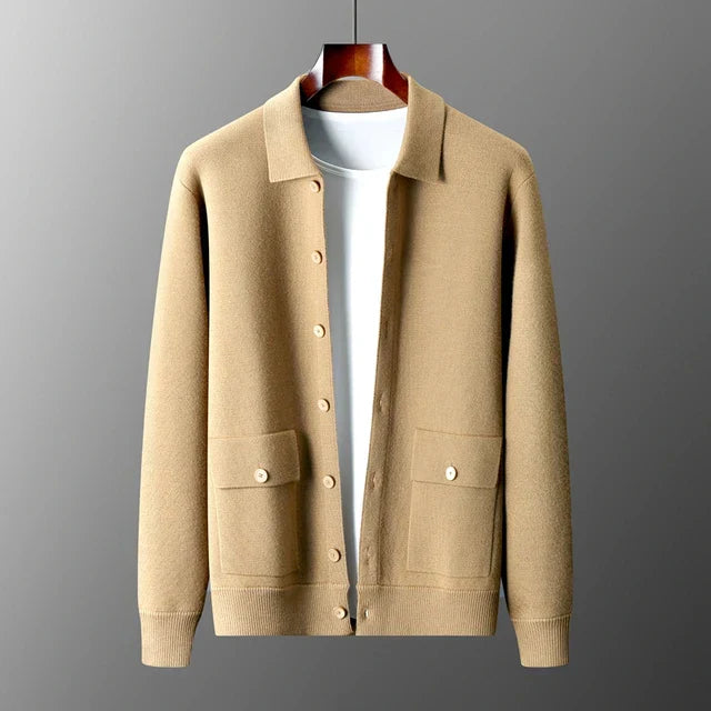 Laurent™ | VESTE 100% CACHEMIRE