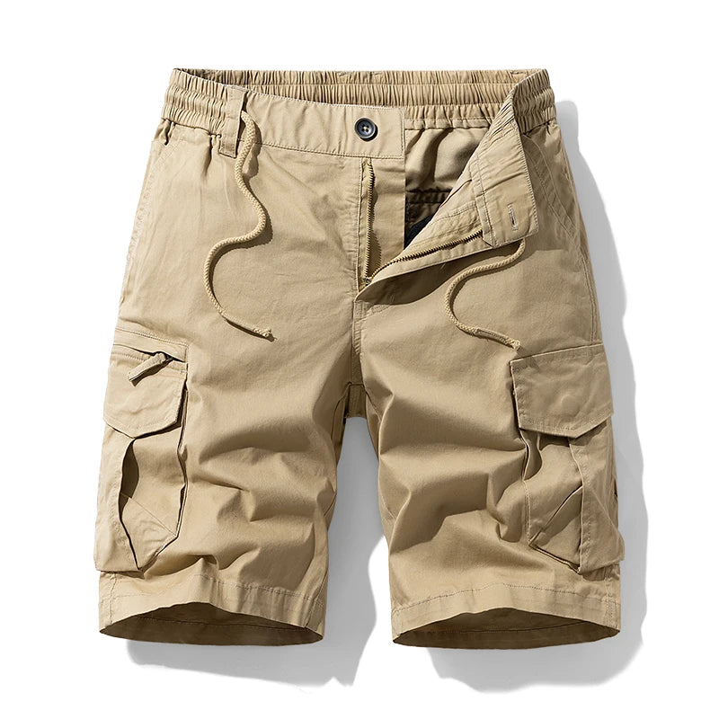 Bastien | Short Cargo Homme avec Taille Élastique