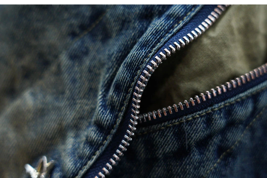 Laurent™ | Pantalon Baggy Denim avec Ceinture