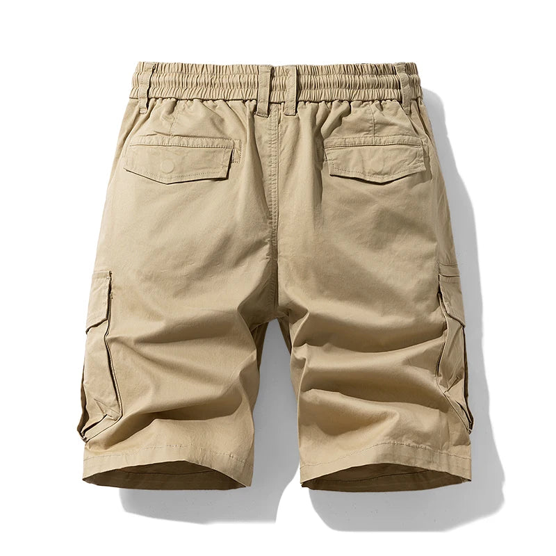 Bastien | Short Cargo Homme avec Taille Élastique