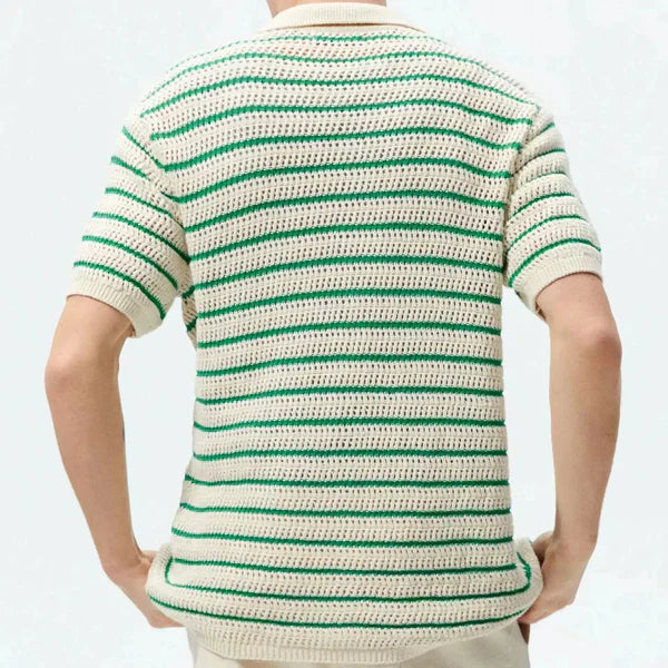 Laurent™ | Marbella - Chemise boutonnée en tricot