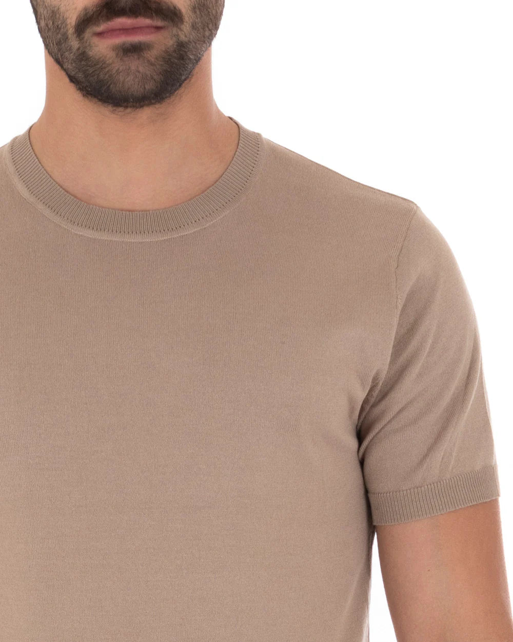 Louis | T-Shirt Homme à Manches Courtes et Col Rond