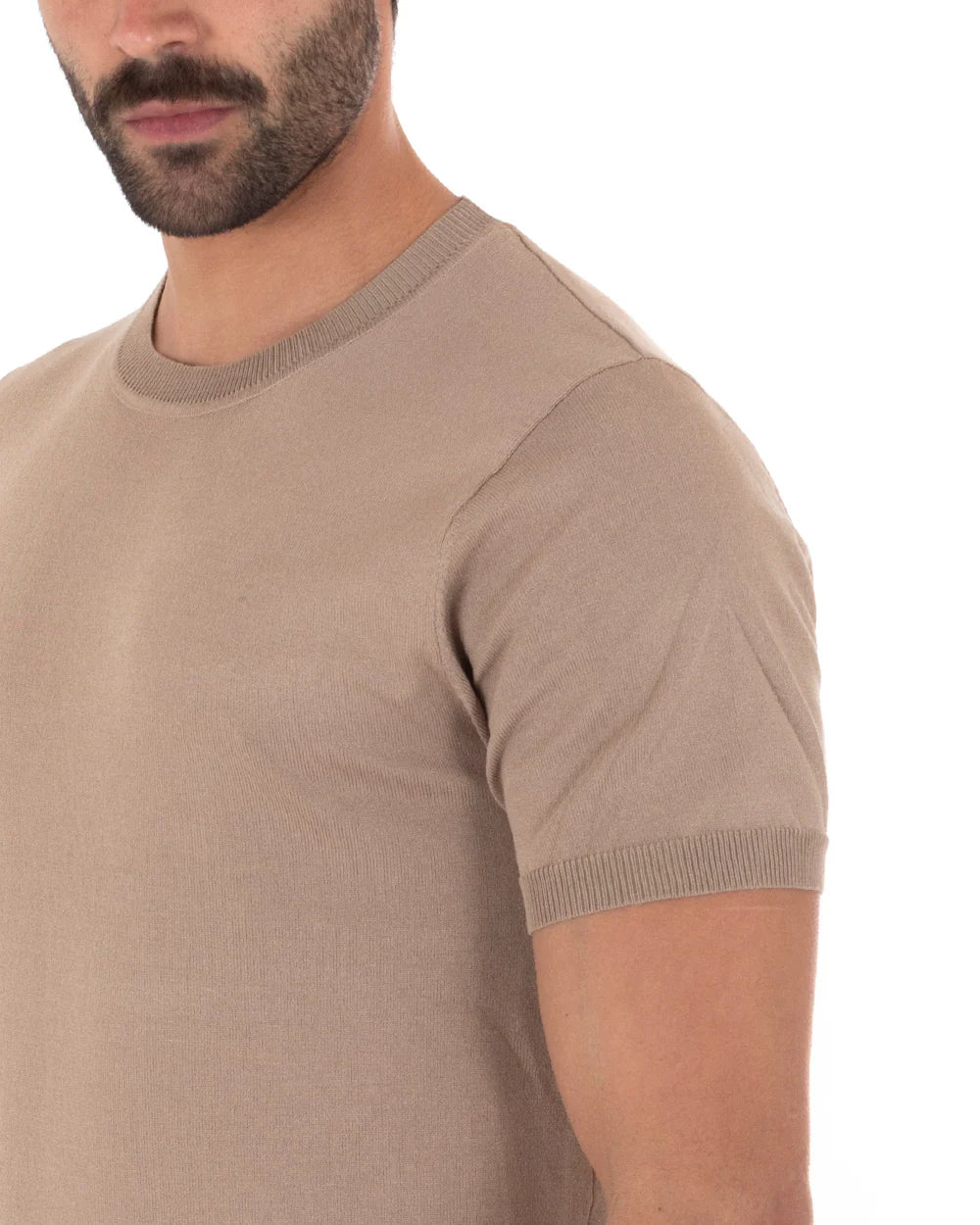 Louis | T-Shirt Homme à Manches Courtes et Col Rond