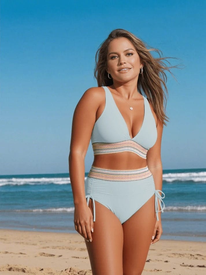 Léna™ | Bikini taille haute sculptant et élégant