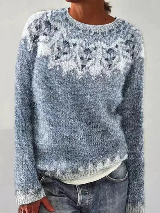 Chloé - Pull d'hiver au style rétro