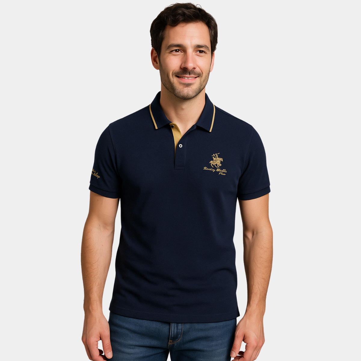 LAURENT | POLO DE LUXE POUR HOMME (1+1 OFFERT)