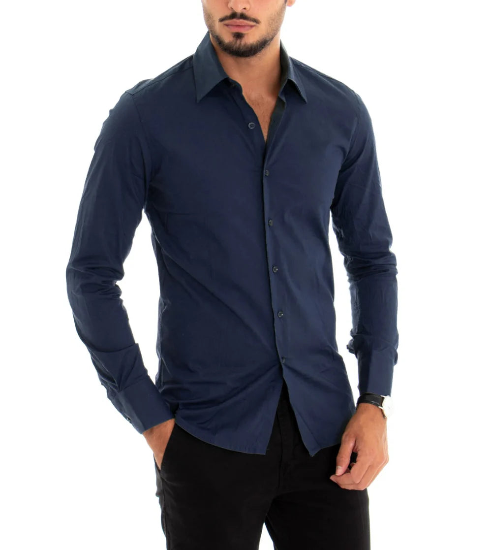 Théodore | Chemise Homme Slim Fit en Coton Classique