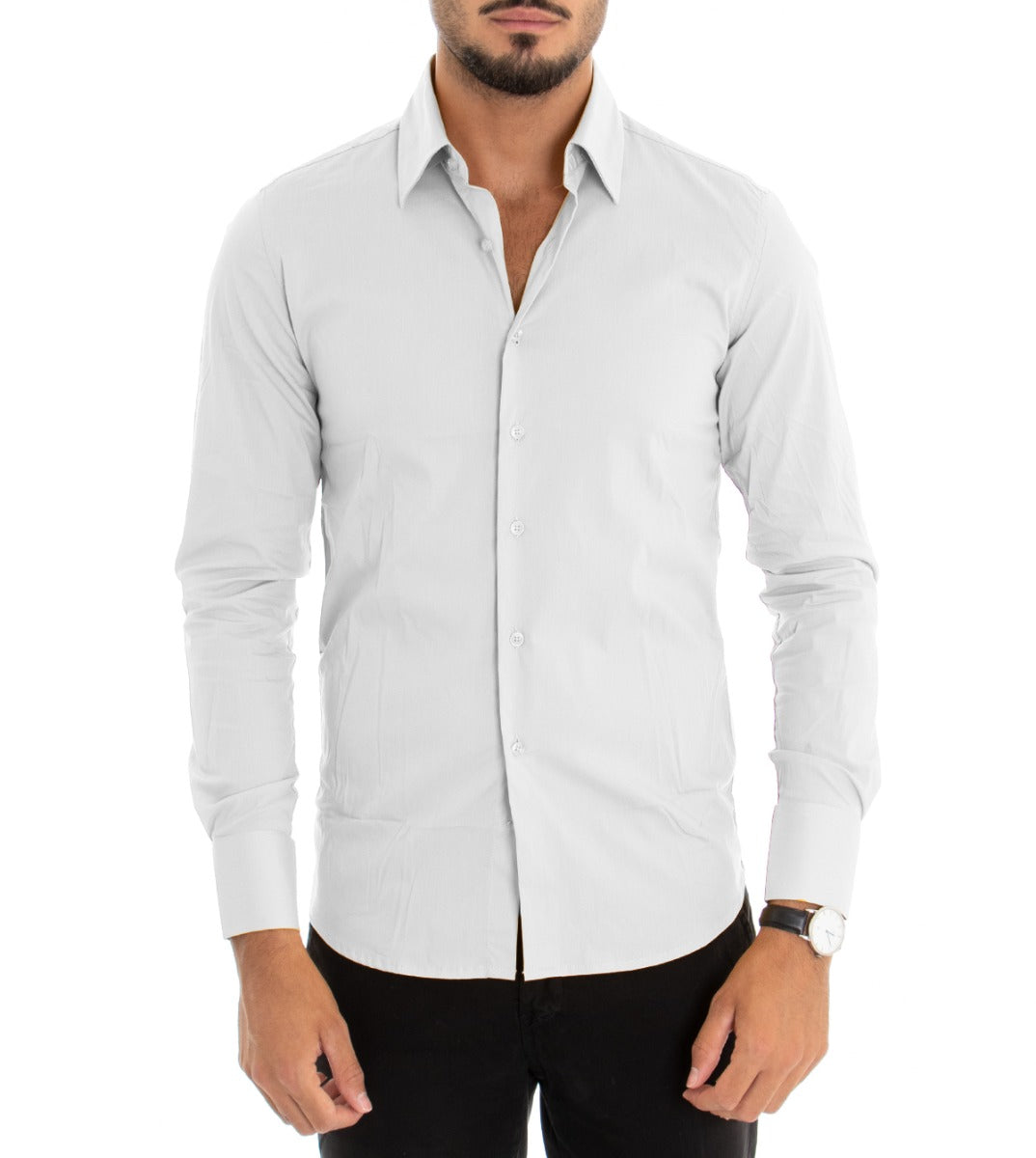Théodore | Chemise Homme Slim Fit en Coton Classique