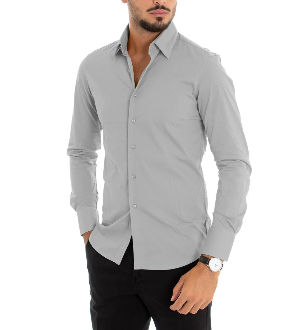 Théodore | Chemise Homme Slim Fit en Coton Classique