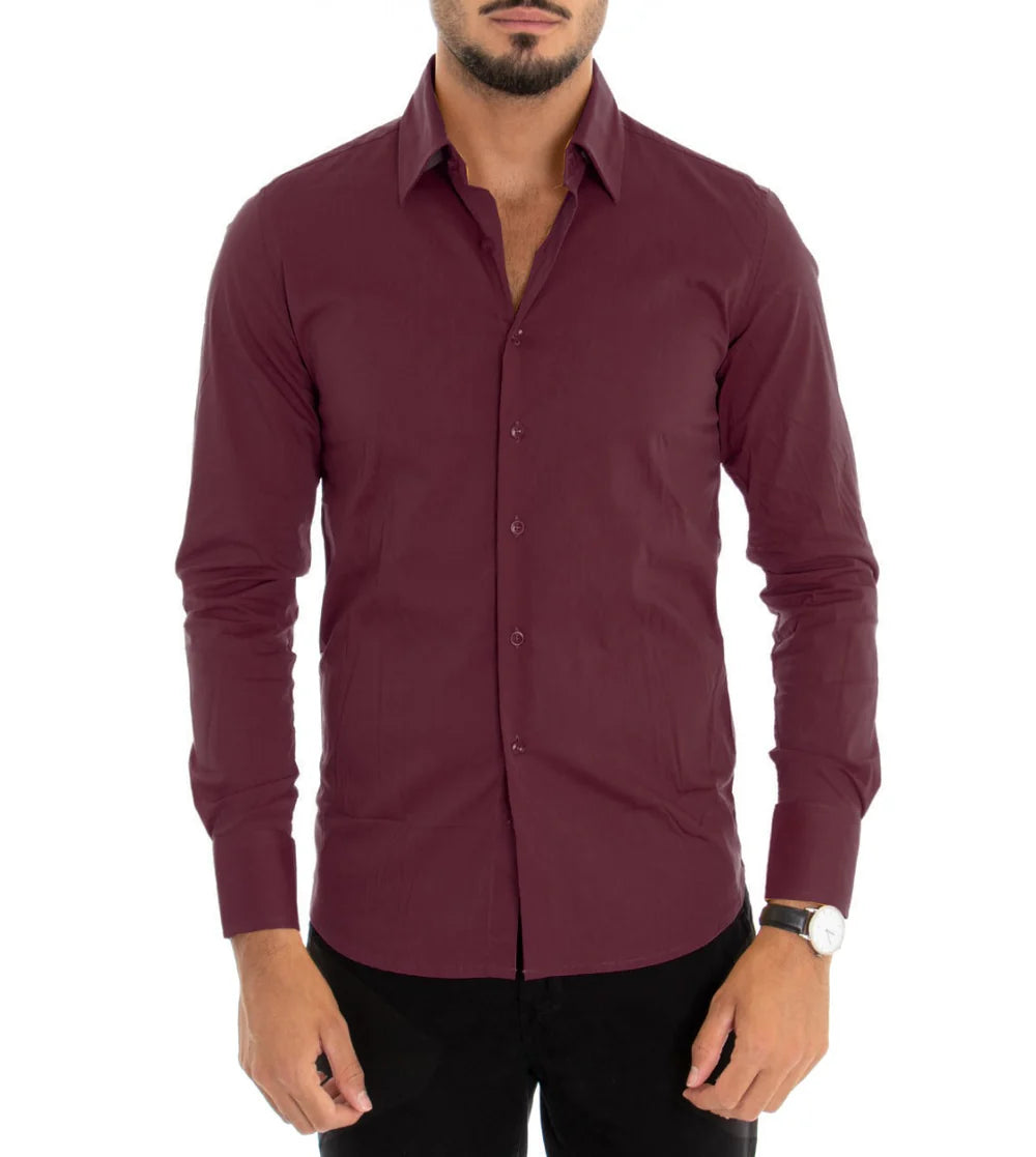 Théodore | Chemise Homme Slim Fit en Coton Classique