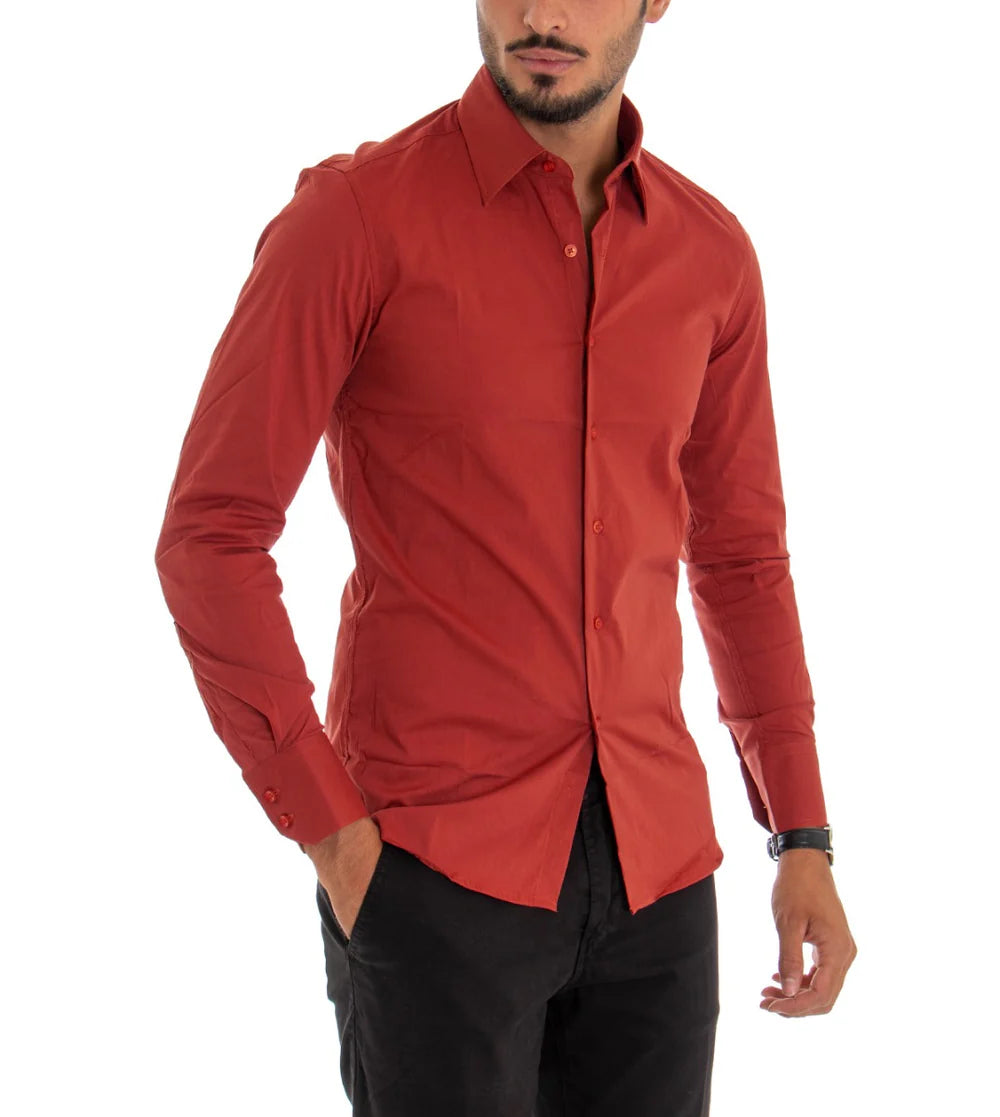 Théodore | Chemise Homme Slim Fit en Coton Classique