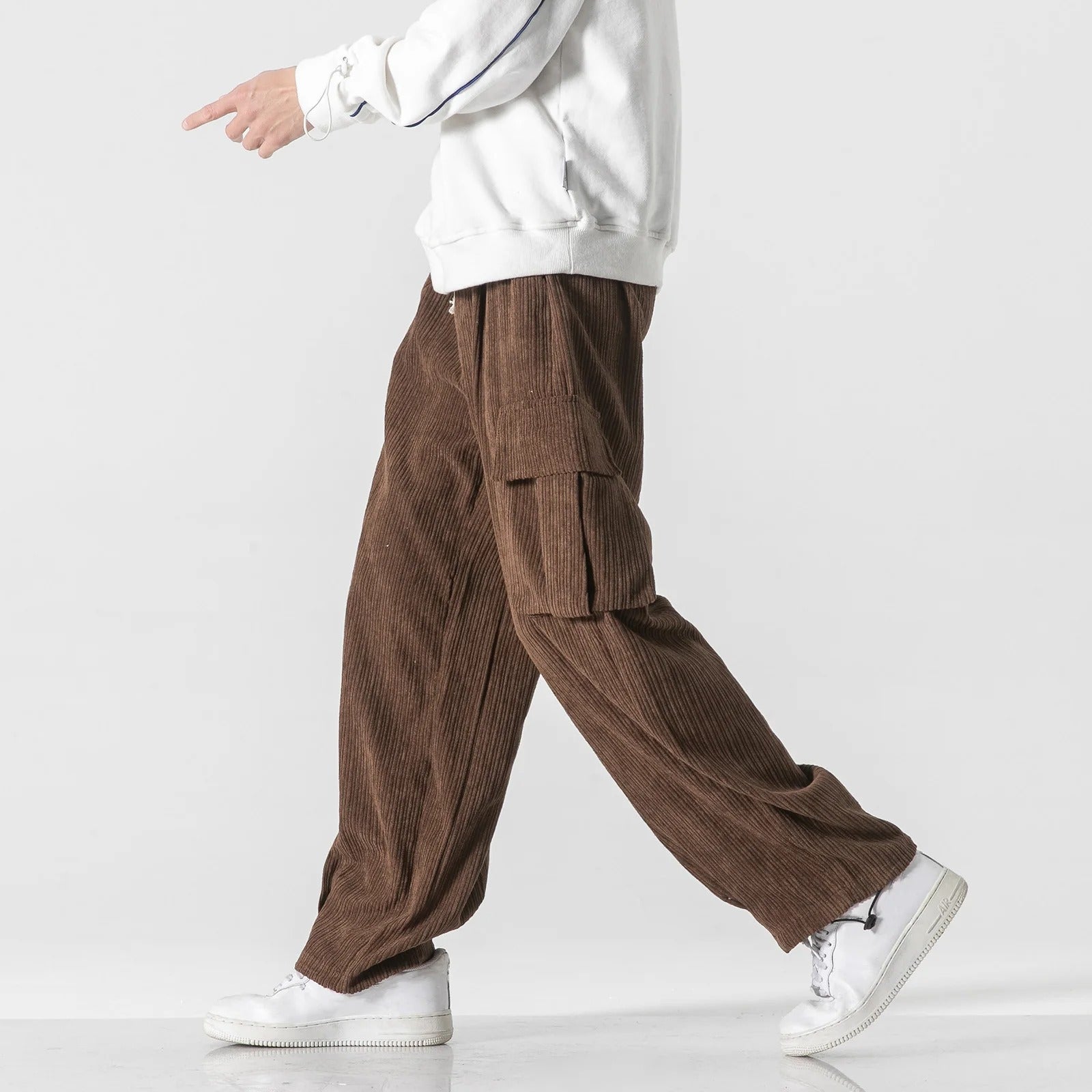 London Edit™ | Corduroy Cargo Pants