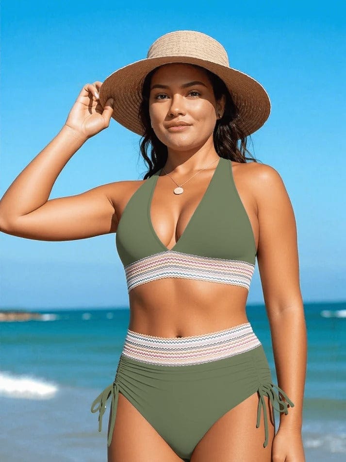 Léna™ | Bikini taille haute sculptant et élégant