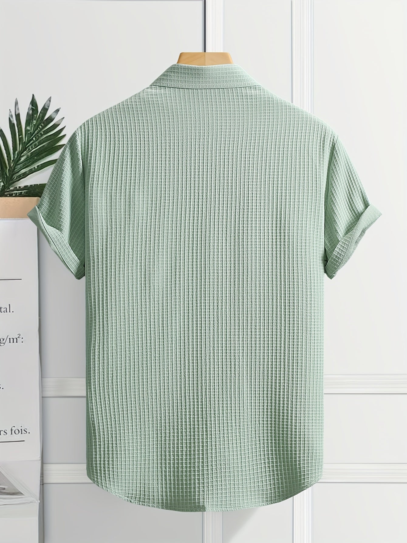 Laurent™ | Chemise Texturée Marine Chic