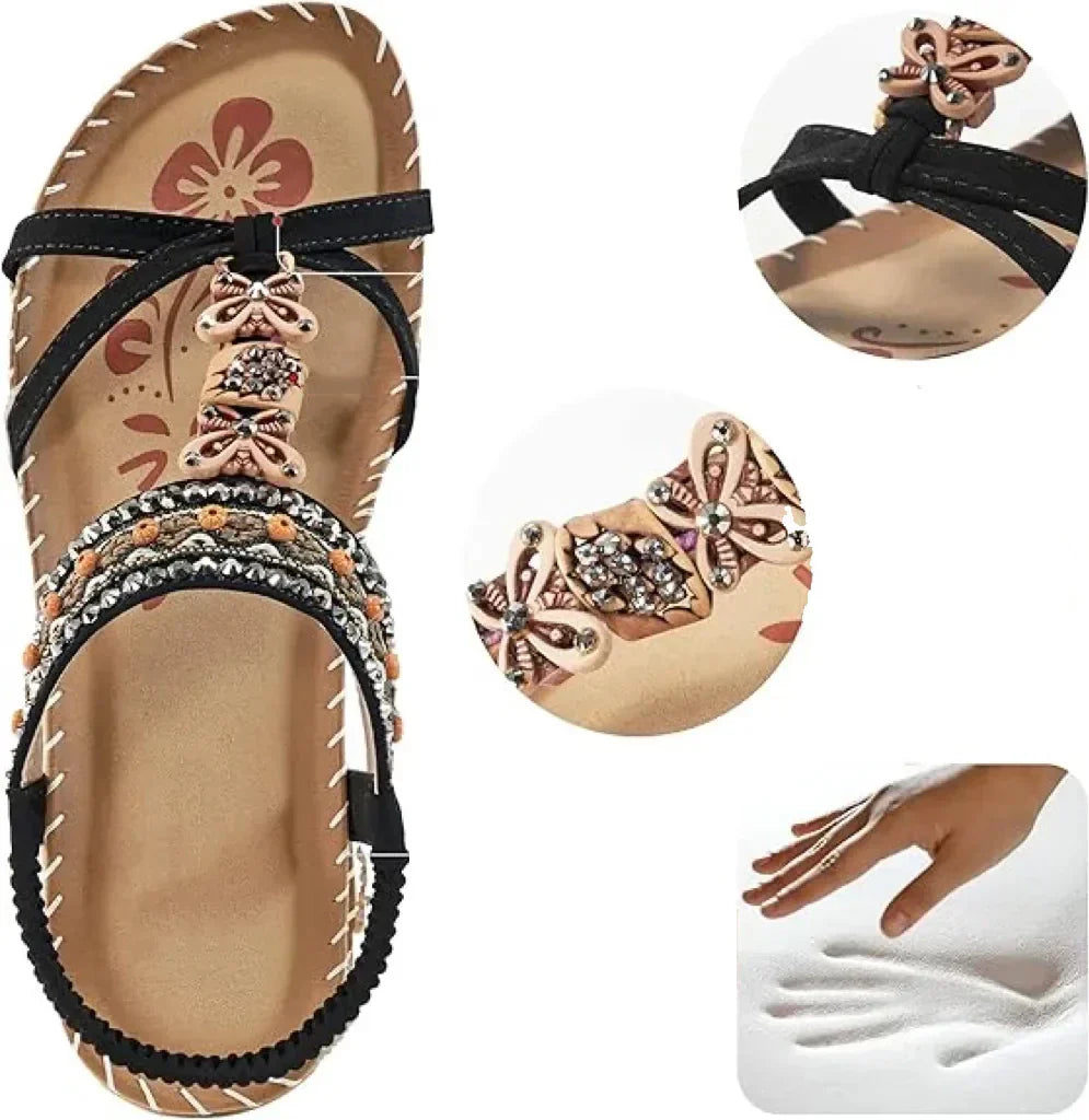 Élodie | Sandales Orthopédiques Élégance & Confort