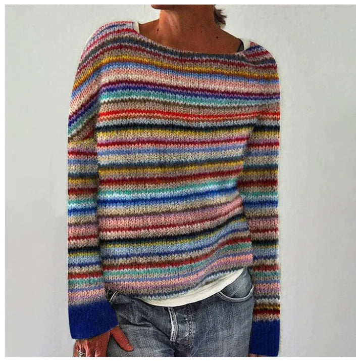Chloé - Pull d'hiver au style rétro