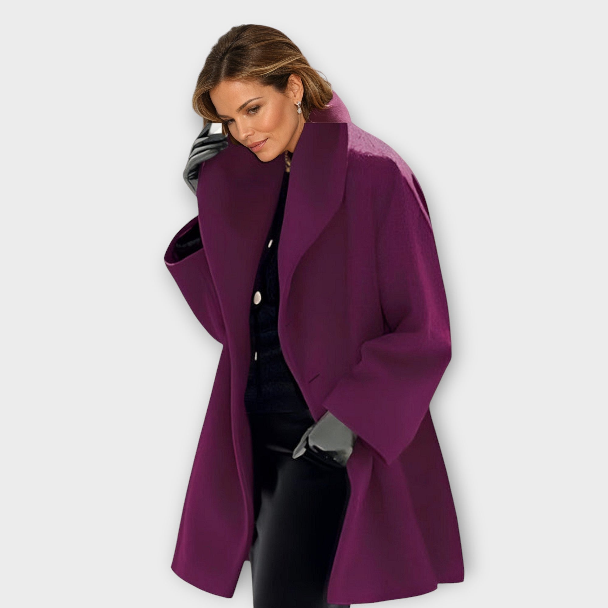 Bénédicte - Veste en Laine Coupe-Vent
