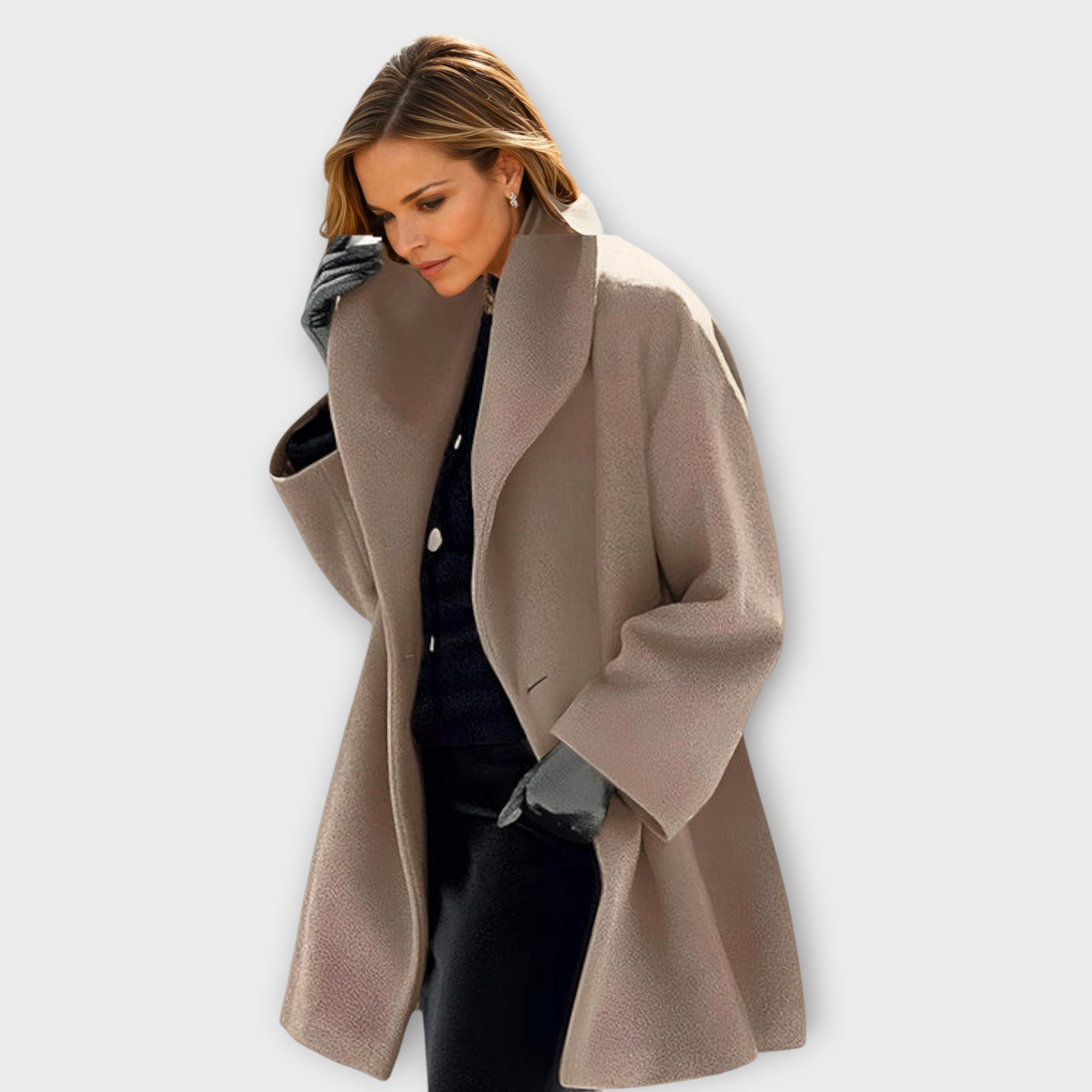 Bénédicte - Veste en Laine Coupe-Vent