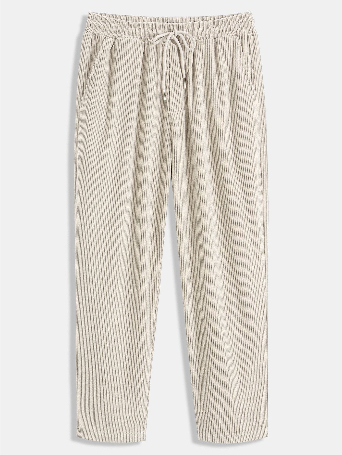 Laurent™ - Ensemble chemise et jogger cargo en velours côtelé