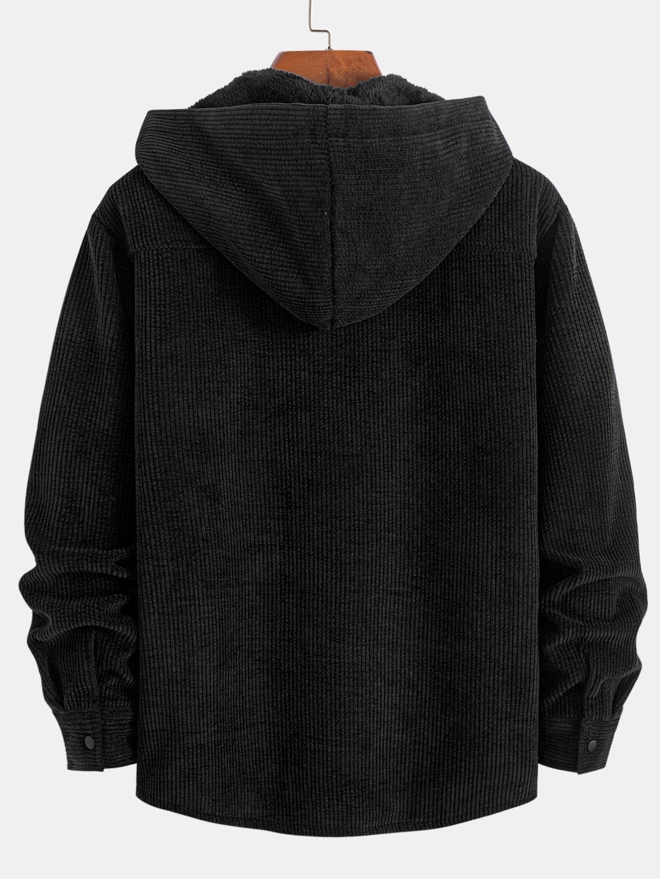 Laurent™ - Chemise à capuche en flanelle polaire doublée