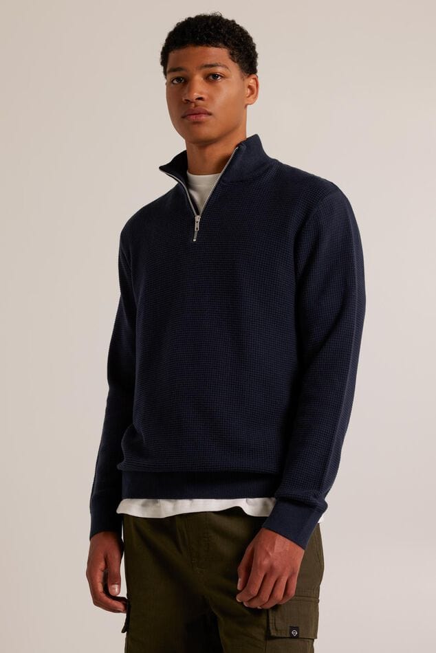 London Edit™ | Half zip sweater