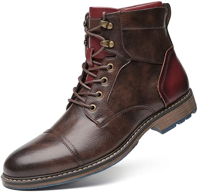 Miles - Classic Leather Oxford Boots