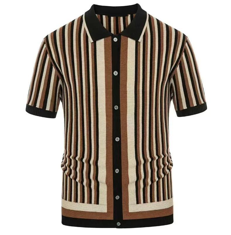 London Edit™ | Striped Tencel Shirt