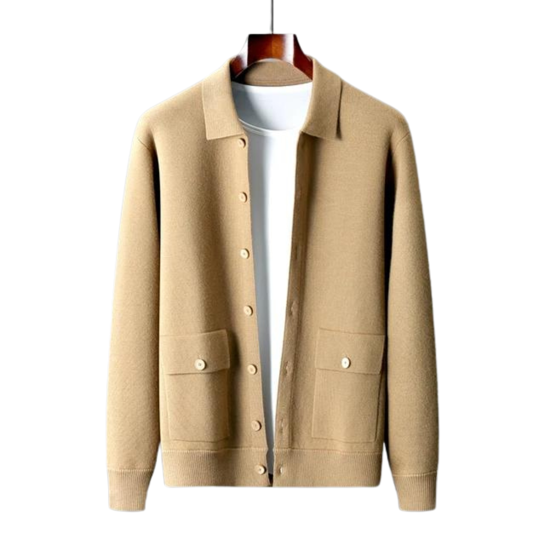 Laurent™ | VESTE 100% CACHEMIRE