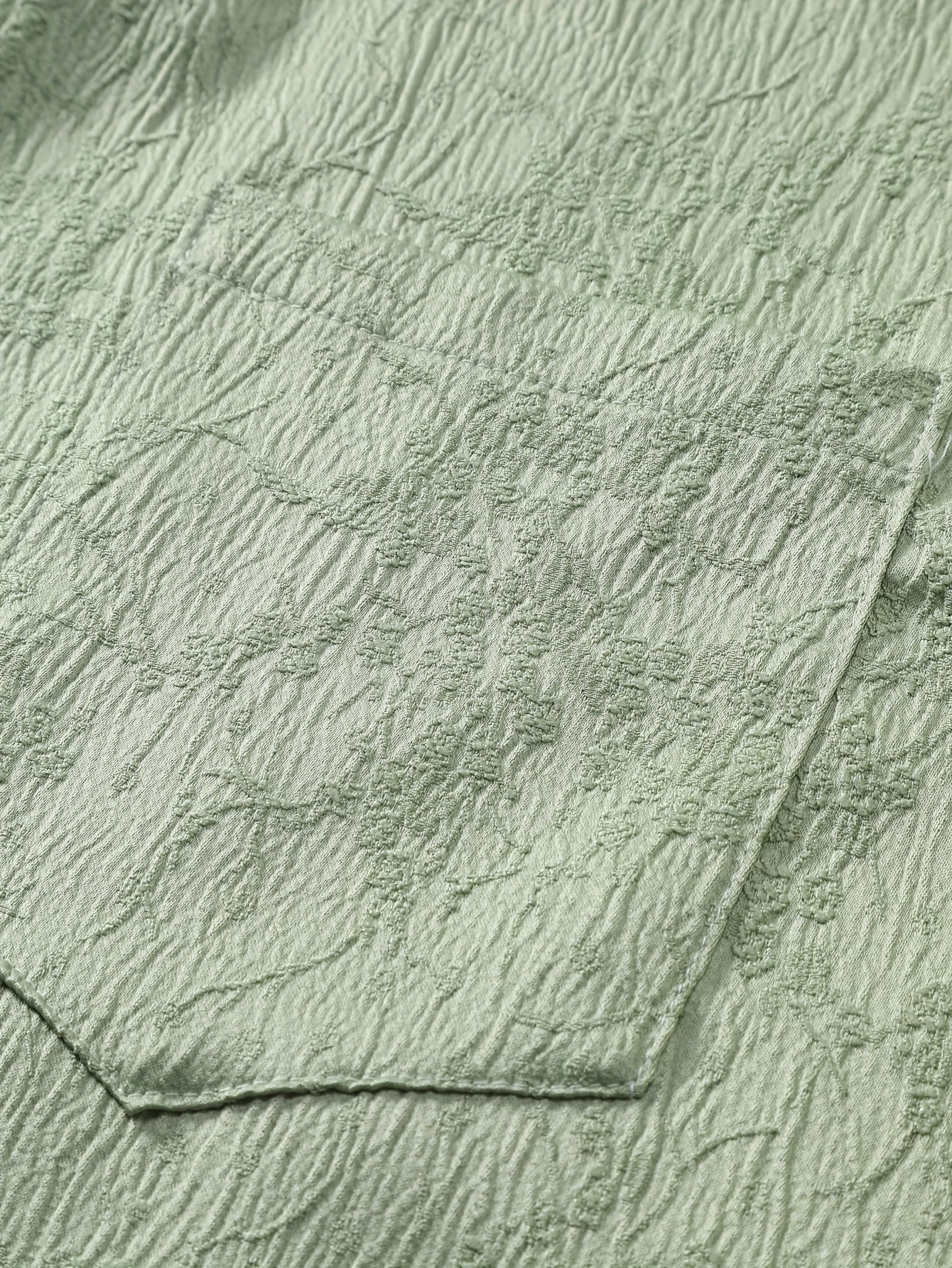Laurent™ | Chemise Vert Pastel Légère