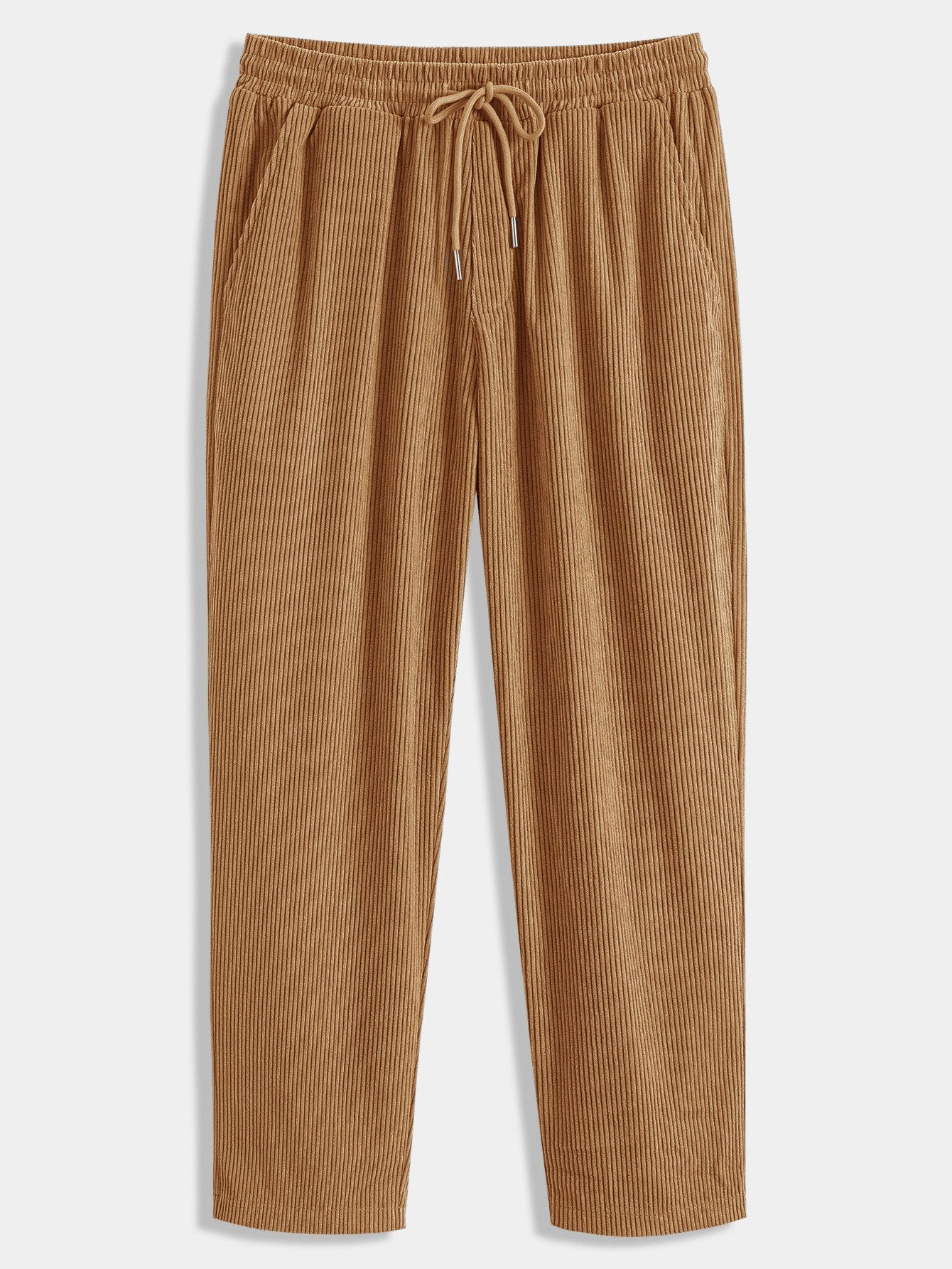 Laurent™ - Ensemble chemise et jogger cargo en velours côtelé