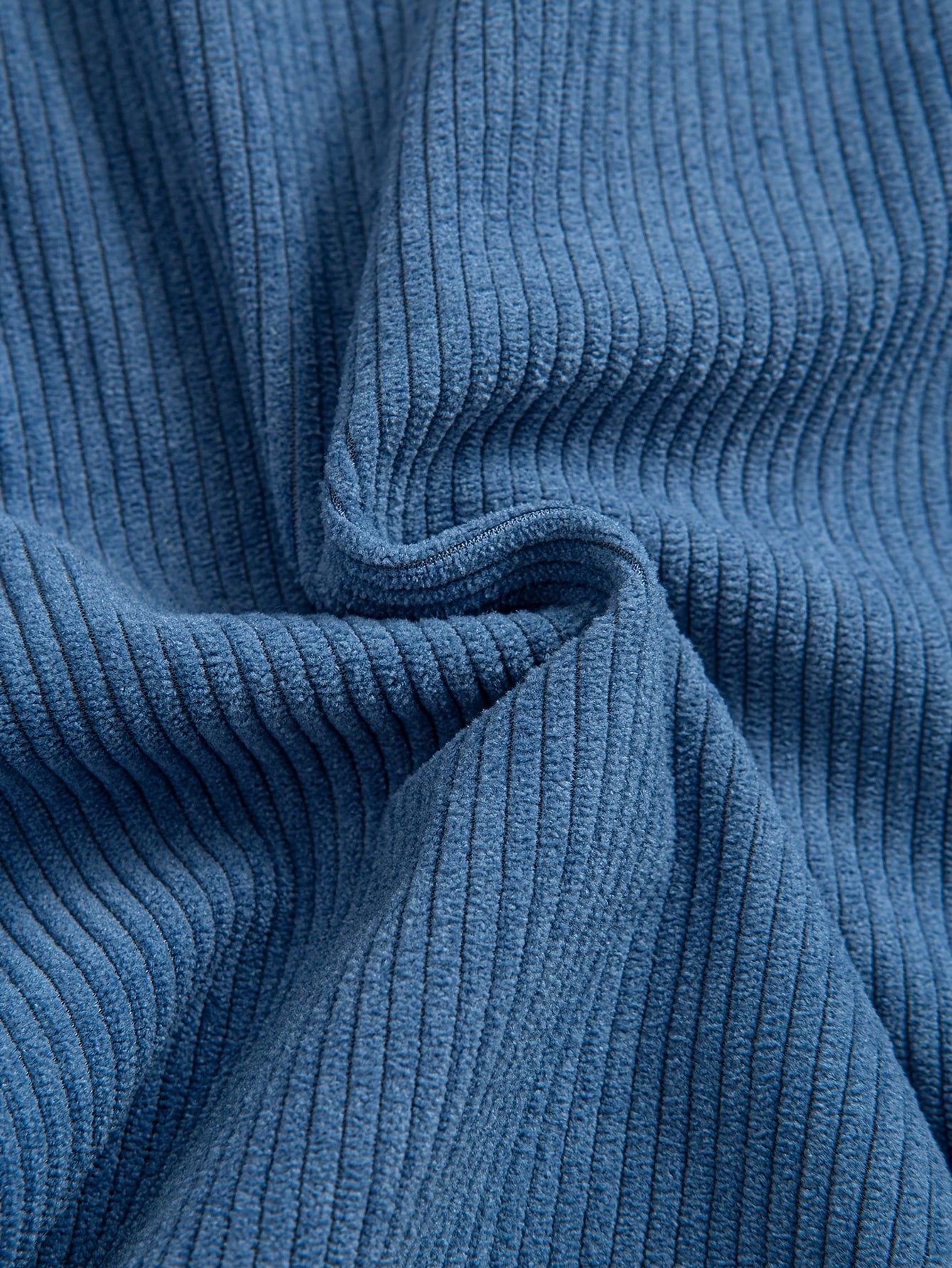 Laurent™ | Chemise Bicolore Lin Bleu