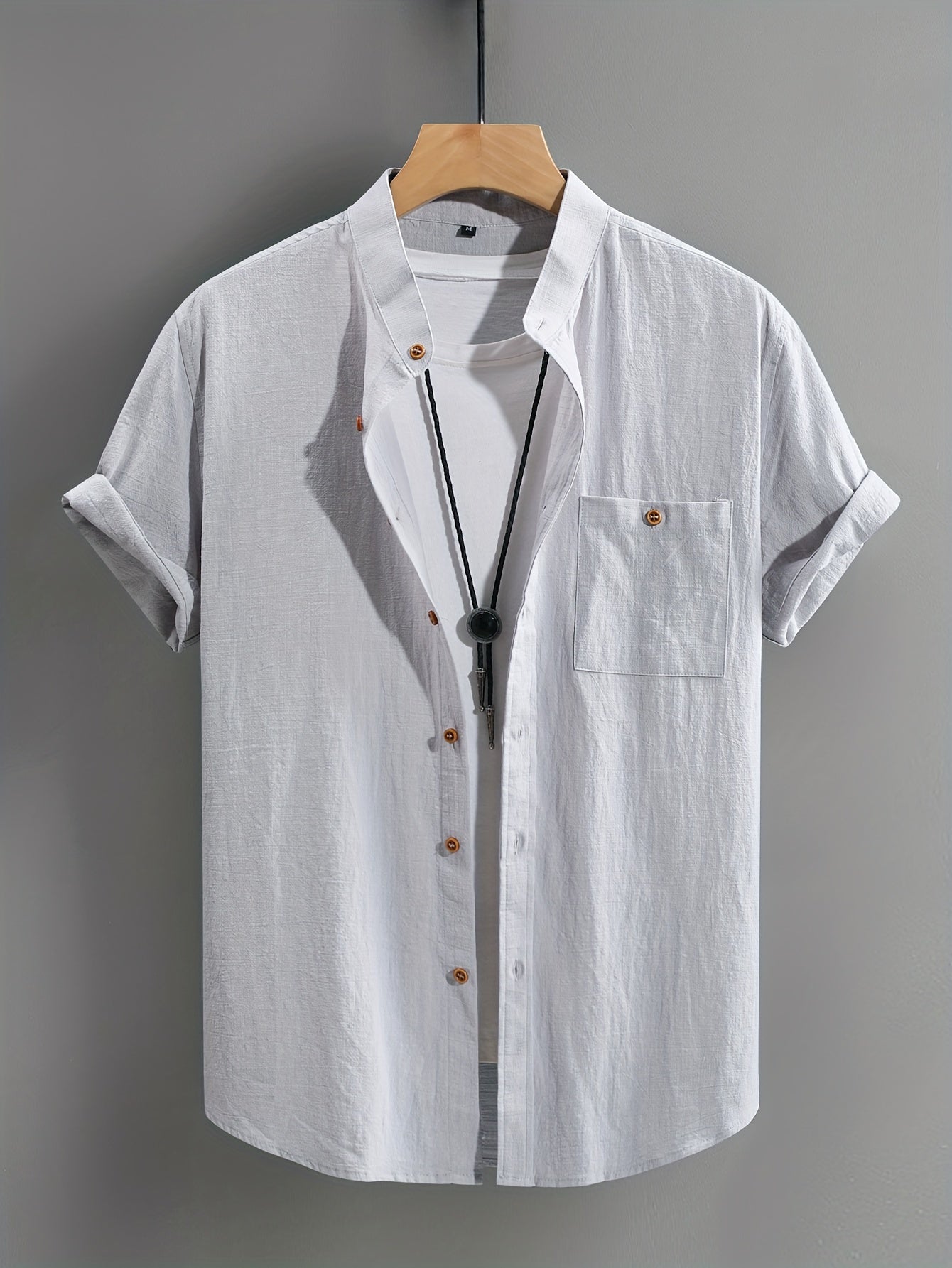 Laurent™ | Chemise Col Ouvert Moderne