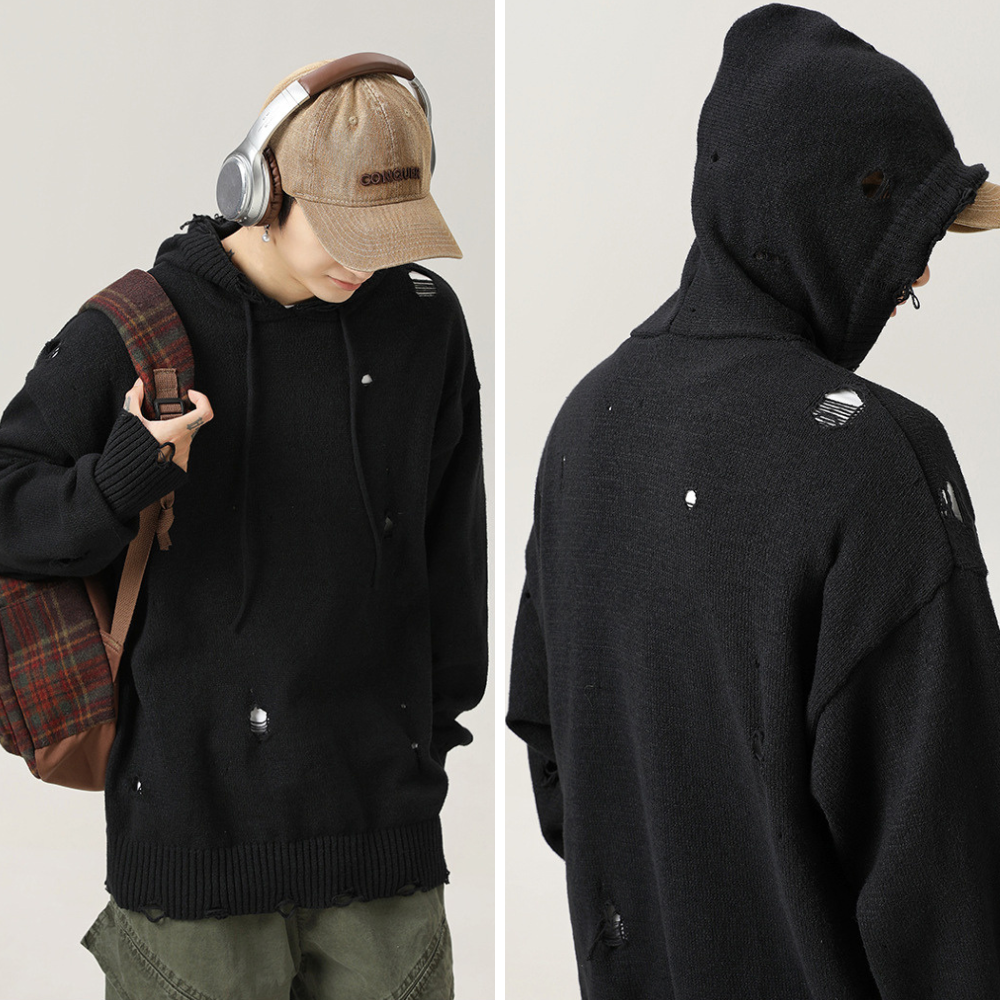 London Edit™ |  Distressed Hoodie