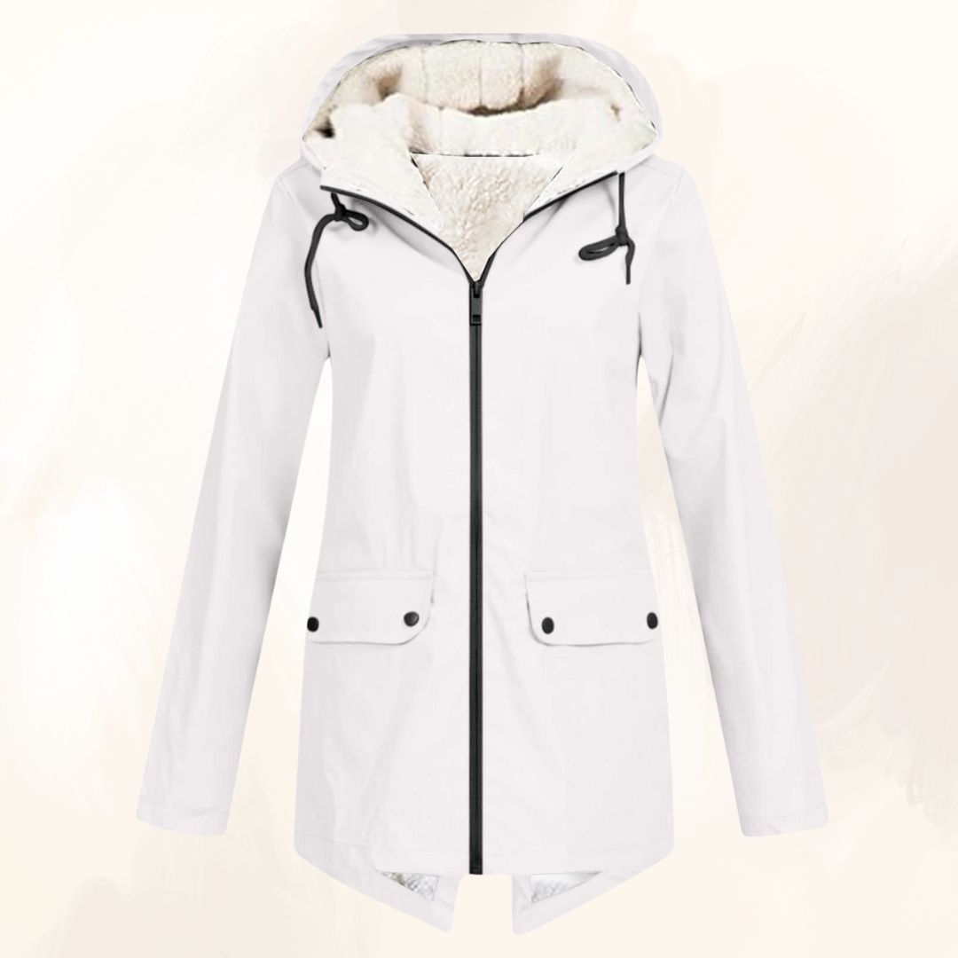 Montagnard - Veste d’Hiver Imperméable avec Doublure en Fourrure