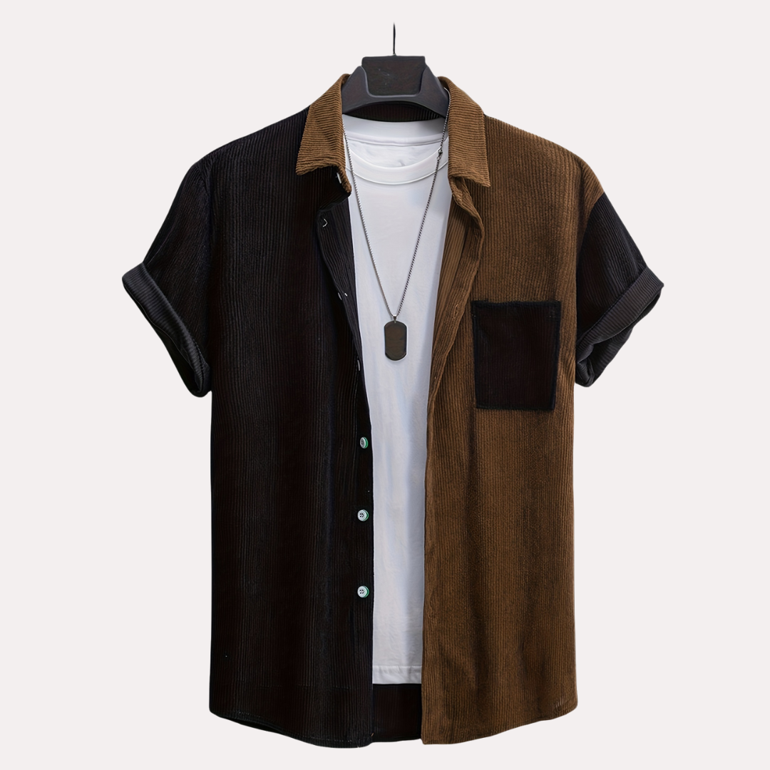Laurent™ | Chemise Duo Velours Urbain