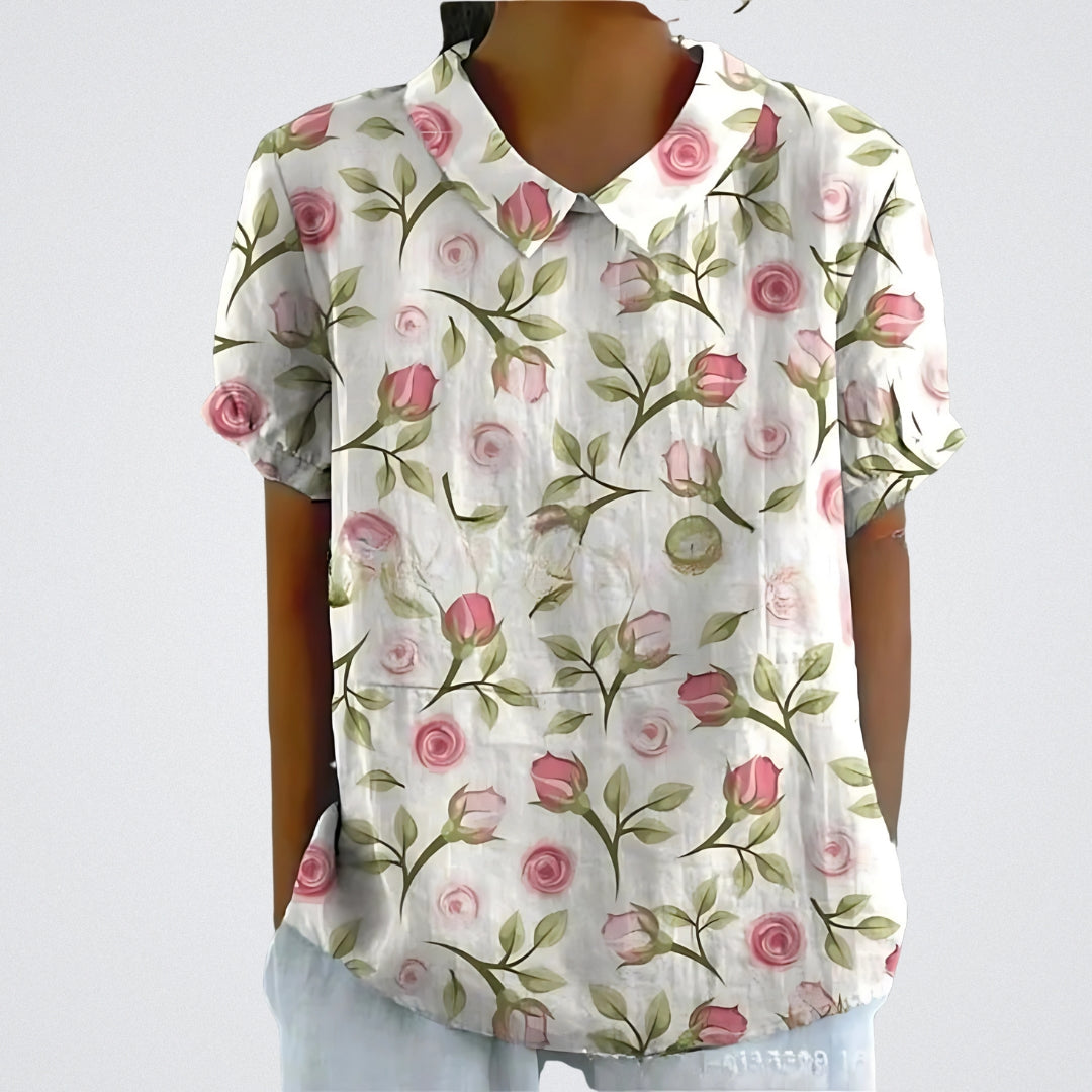 Lina | Blouse florale