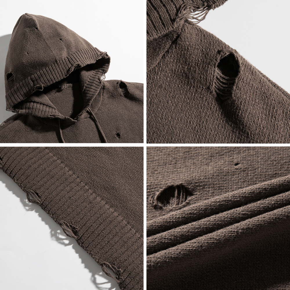 London Edit™ |  Distressed Hoodie