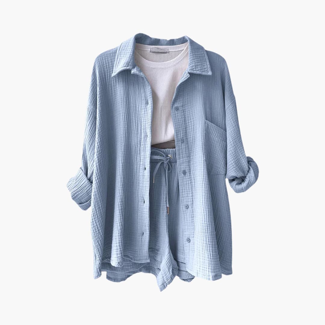 Mia ™ | Ensemble d'été confortable en 2 pièces