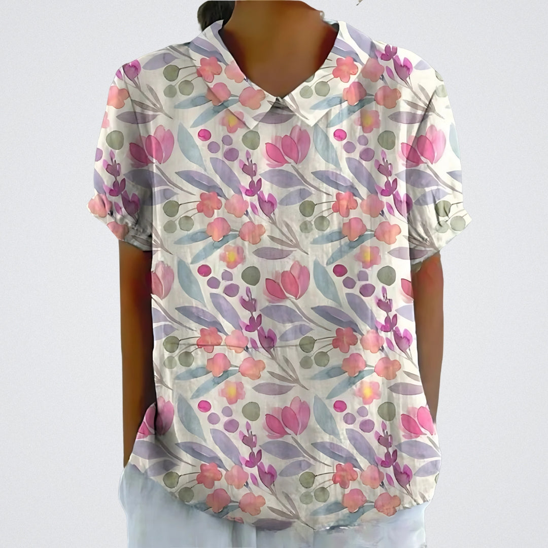 Lina | Blouse florale