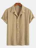 Laurent™ | Chemise Motif Relief Bohème