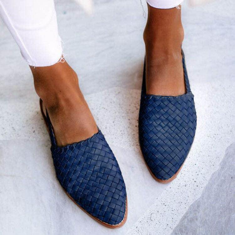 Marta™ | Slingback Intrecciato pour Chaussures Confortables