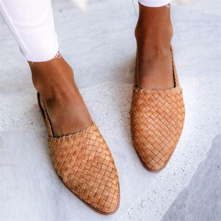 Marta™ | Slingback Intrecciato pour Chaussures Confortables