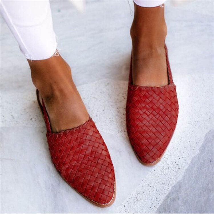 Marta™ | Slingback Intrecciato pour Chaussures Confortables