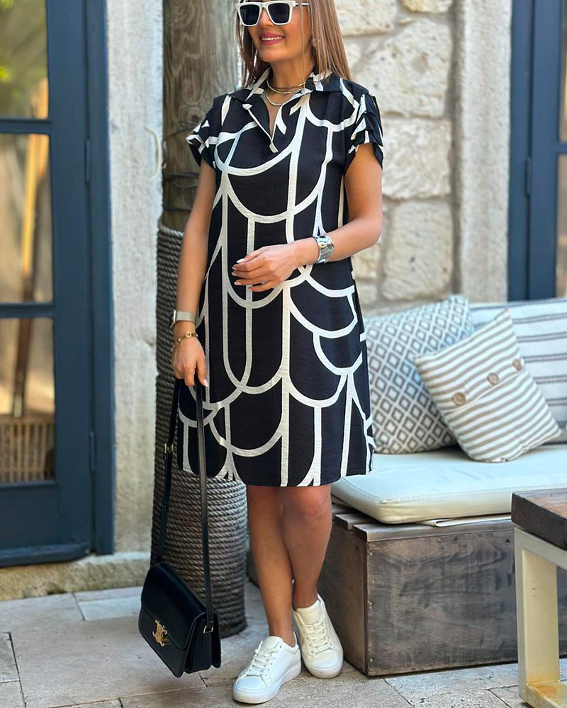 Helmi™ | Robe à Manches Courtes