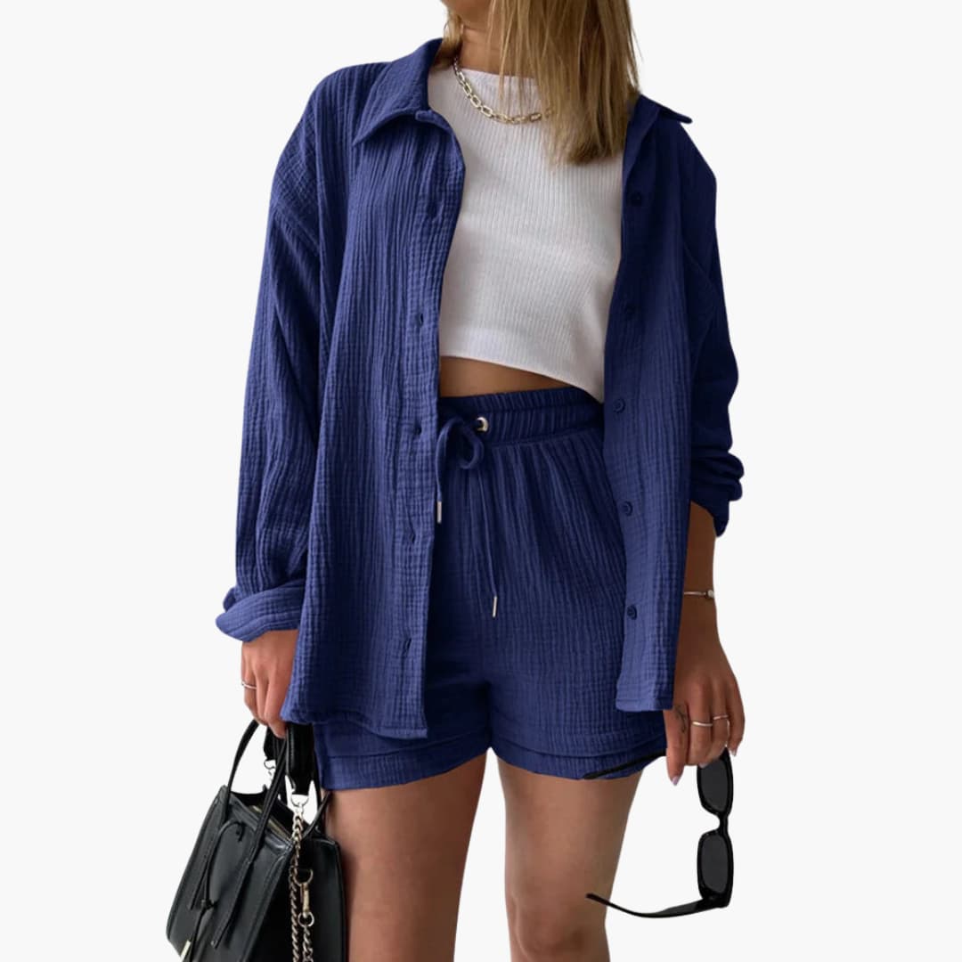 Mia ™ | Ensemble d'été confortable en 2 pièces