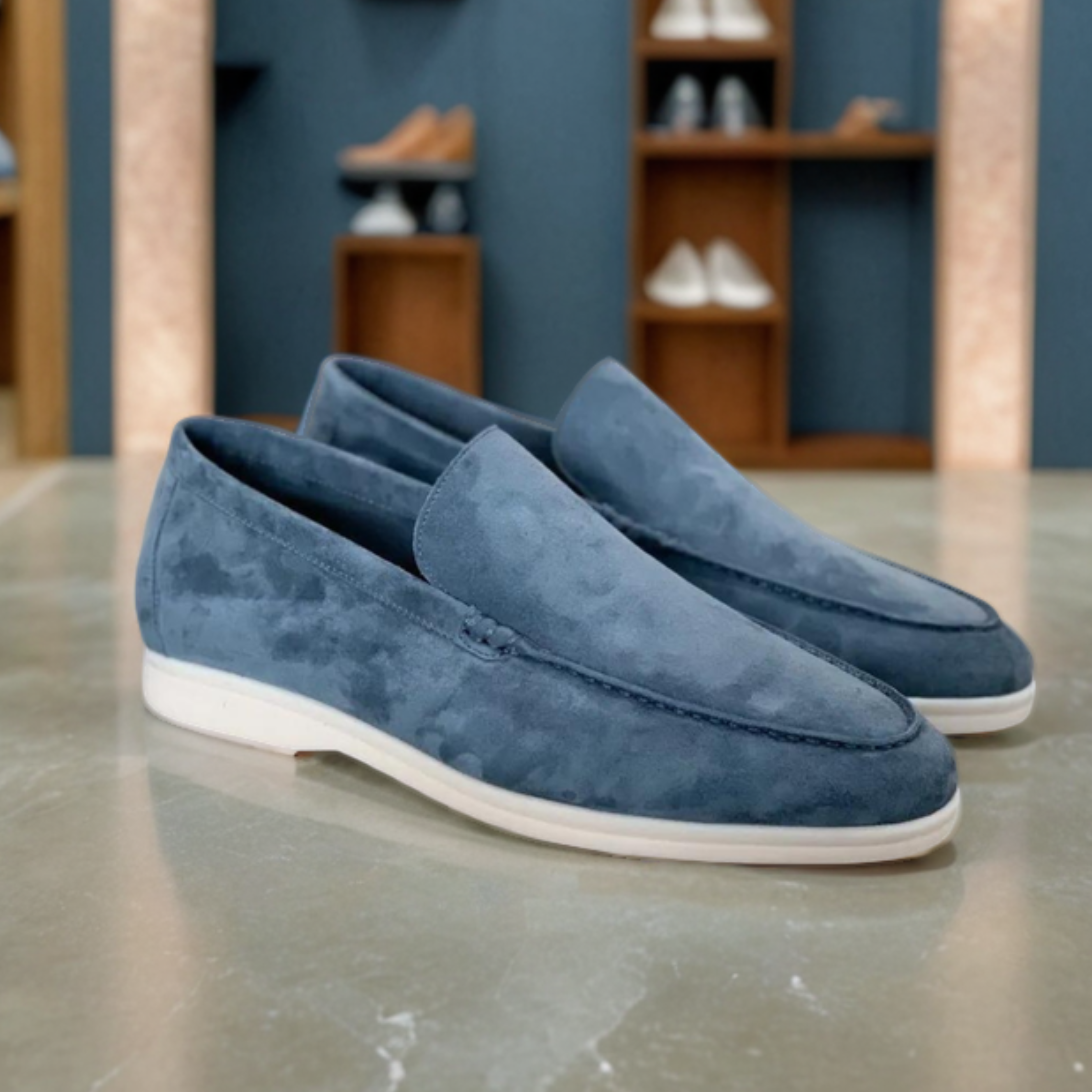 Léon™ – Loafers en suède pour hommes