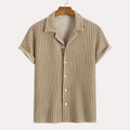 Laurent™ | Chemise Rayée Vintage Texturée